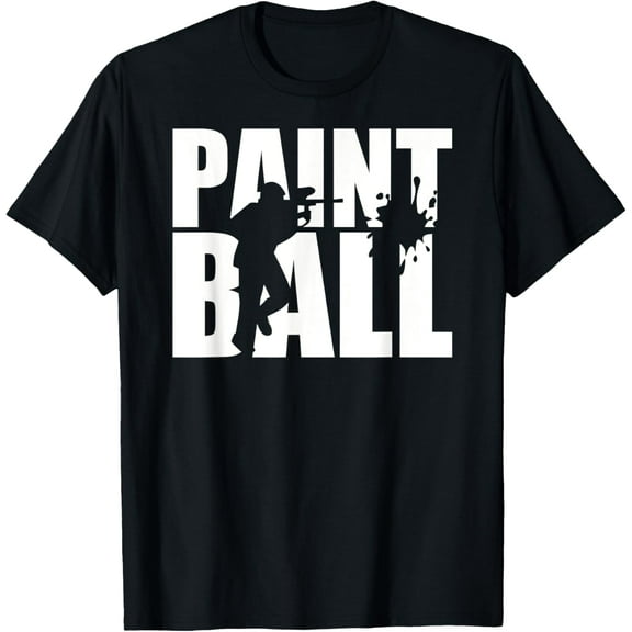 Playful Comfort Tee - Paintball player T-Shirt