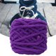thumbnail image 4 of Bola grande del hilado de la manta, funcionalidad elegante del hilo grueso de la lana gruesa de la sola tira de hielo gruesa y rápida, 4 of 7