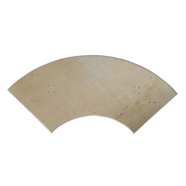 お値下げ！『送料込み』CF Tread Table Round TENtoTEN TentandTable Serpentine Wood Folding Table, 7.25 Ft