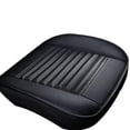 thumbnail image 3 of Funda para asiento delantero de coche, cojín de cuero transpirable, cojín para silla, alfombrilla protectora (beige), 3 of 5