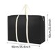 thumbnail image 3 of Bolsas de mudanza extra grandes con cremalleras y asas de transporte, resistentes y ahorradoras de espacio, 3 of 5