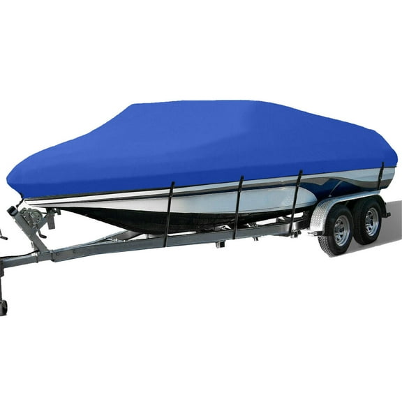 netuera 17-19Ft Heavy Duty Boat Cover Trailerable Waterproof Replacement for V-Hull Pro-Style Bass Boats