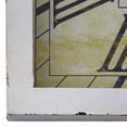 thumbnail image 6 of Yosemite Square Skip Movement Wood Wall Clock with Distressed Off White Frame, 6 of 14