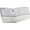 B-Grey White, variant on Ergonomic Split Wireless Keyboard with Cushioned Wrist Rest | Bluetooth and 2.4G Connection with USB-C Charging, Multi Device Support for Laptop, PC, Mac and Windows