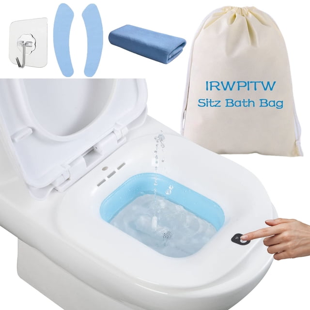Sitz Bath IRWPITW Electric para el cuidado posparto de las hemorroides