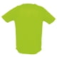 thumbnail image 2 of SOLS - Camiseta de deporte transpirable de manga corta para hombre - Modelo Sporty (Verde Neón), 2 of 3