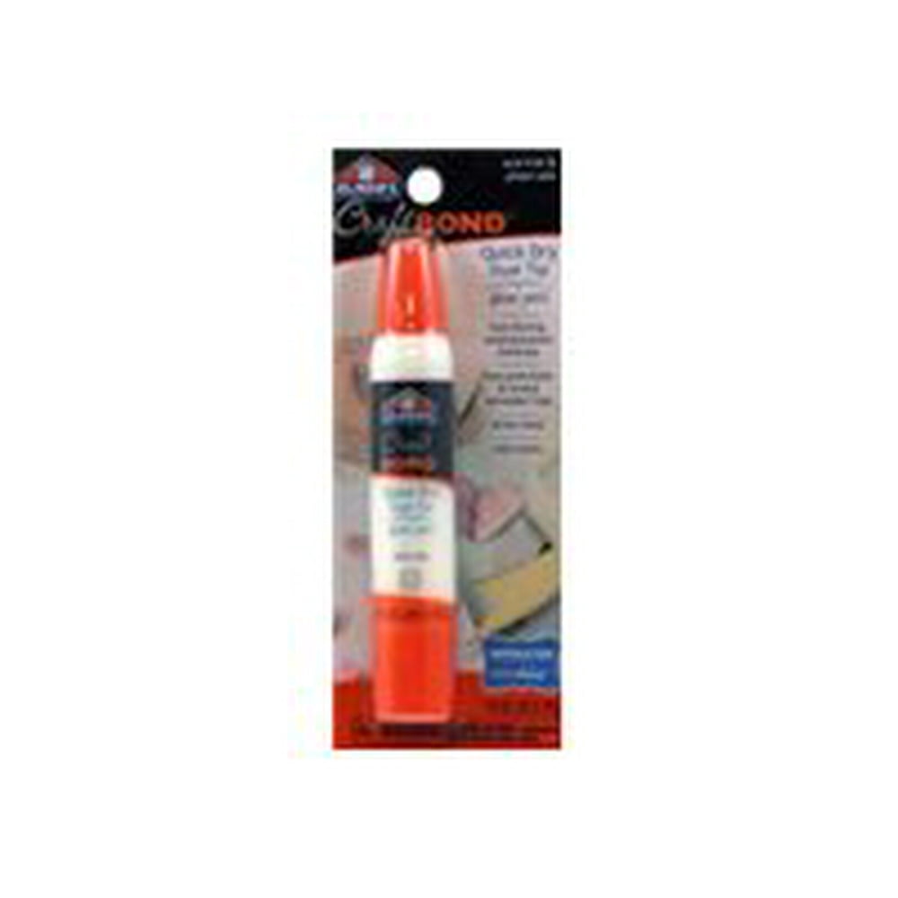 Elmer's Craft Bond Quick Dry Dual Tip Glue Pen, 1 Oz.