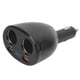 thumbnail image 5 of Cargador del Zócalo del Encendedor de Cigarrillos, Pantalla LED Dual del Cargador del Coche del USB 12-24V para la Electrónica del Automóvil Ecomeon no, 5 of 5