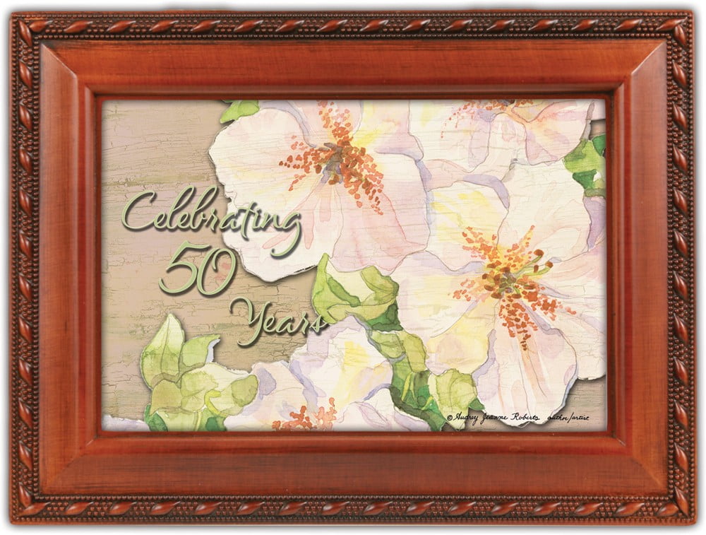 Cottage Garden Sister May You Always Feel Love Matte Black Jewelry Music Box Plays Amazing Grace