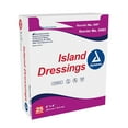 thumbnail image 2 of Dynarex White Nonwoven Island Dressing Sterile 4 x 4" 150 per Case, 2 of 3