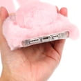 thumbnail image 2 of MasteelfCA Plush Bunny Ear Phone Case Cartoon Furry Phone Cover Compatible for iPhone 13, 2 of 8