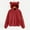 Red, variant on OGLCCG Kids Girls Fuzzy Fleece Hoodies Long Sleeve Winter Warm Sherpa Pullover Sweatshirt Cute Bear Ears Thermal Tops 4-15 Years