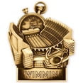 thumbnail image 1 of Simba SAA231G Médaille de Natation Debout 3,5 Po., Or - Lot de 25, 1 of 1