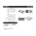 thumbnail image 2 of Centric 105.0905 Posi-Quiet Ceramic Brake Pad with Shims, 2 of 4