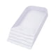thumbnail image 2 of Cuenco de agua para reptiles, piscina de baño para reptiles, plato de alimentación, comedero para tortugas, dragón barbudo y serpiente. Blanco, 2 of 8