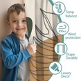 thumbnail image 3 of Blackout Kids Curtains,Boho Bohemian Art Childrens Insulated Curtains Set Of 2,Bedroom Essentials,Toddler Room Decor 42"x54"(106x137cm), 3 of 4