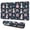 Dark Blue Princess, variant on Long Mouse Pads for Desk,Fairy Heart Pattern Desk Mats on Top Of Desks, Desk Mouse Pad Extra Large with 3mm Non-Slip Base and Stitched Edge for Gaming,Office,Work,Home 47.3"x23.6"