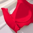 thumbnail image 5 of LOVZFMLL Bras for Women Woman's Color Block Back Buckle Thin Style Ventilate Bra Without Steel Rim Red 40, 5 of 5