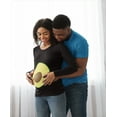 thumbnail image 3 of Old Glory Maternity Halloween Avocado Costume Long Sleeve T Shirt, 3 of 6