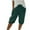 Army Green, variant on 2025 Women's Knee Length Casual Shorts Elastic Drawstring Gym Yoga Workout Athletic Running Shorts With Pockets Sky Blue