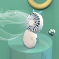 thumbnail image 5 of Ventilador personal eléctrico, pequeño ventilador con pilas de 3 velocidades, adecuado para viajes, 5 of 5