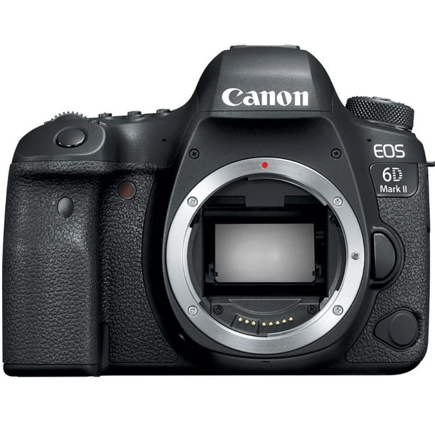 Canon EOS 6D Mark II DSLR Camera with 24-105mm + 75-300mm Lens +