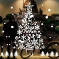 thumbnail image 1 of Pegatinas de vidrio electrostáticas para decoración del hogar, adornos de pared de Papá Noel, alce, muñeco de nieve, País de las Maravillas, Navidad, Invierno, 1 of 4