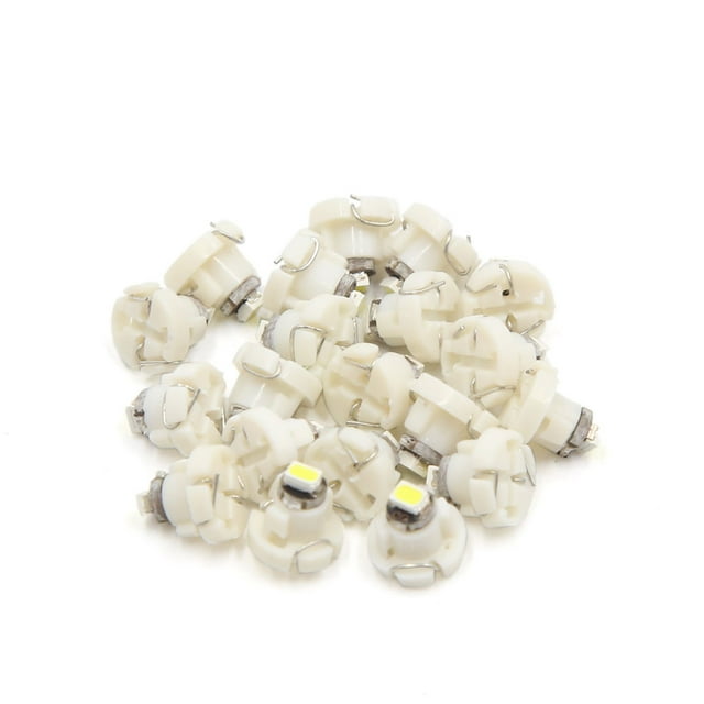 20Pcs Luz de Panel Tablero Panel de Coche T3 3020SMD LEDs Blanco