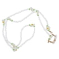 thumbnail image 1 of 1PC Mask Anti-lost Hanging Chain Fresh Crystal Beads Eyeglasses Chain (White), 1 of 7