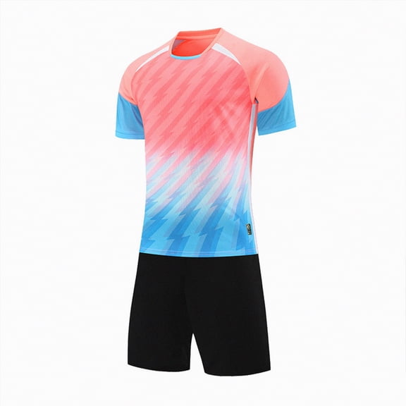 Leey-World Boys Clothes Boys 2 Piece Athletic Outfits Short Sleeve Sport T-shirt and Shorts Summer Casual Clothes for 6-12 Years 3t Boy Clothes(V,7-8 Years)