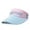 Sky Blue, variant on Sky Blue Visor Cap Sun Hats for Women Polyester( Women Large Brim Summer Uv Protection Beach Cap One Size