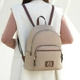 thumbnail image 2 of MKF Collection Alice Women's Backpack Purse Fashion, Bag Casual Travel by Mia k. - Chocolate, 2 of 7