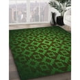 thumbnail image 3 of Ahgly Company Machine Washable Indoor Rectangle Transitional Midnight Gray Area Rugs, 2' x 4', 3 of 7