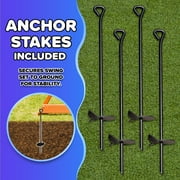 Sportspower My 1st Wood Swing Set with 2 Swings, Rock Climber & 6 Slide