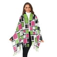 thumbnail image 3 of FORMRS Womens Scarf Winter Soft Long Big Warm Shawls Wrap Tassel Scarves, Abstract Geometric, 3 of 9