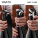 thumbnail image 3 of Tapones para botellas de vino WOTOR, 4 unidades, acero inoxidable, color plateado, 3 of 7