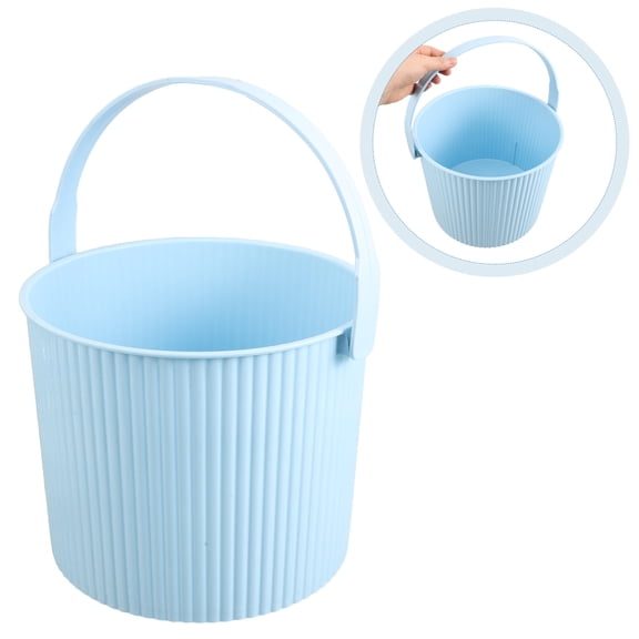 COOPHYA Sky- Plastic Camping Bucket for Bathing and Outdoor Use, and Portable 1-Pack
