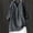 Gray 2, variant on Ladies Shirts Summer Top for Women Loose Solid Shirt for Women Long Sleeve Button Up Mandarin Collar Top Breathable Casual Officewear Tunic Gray 1 L