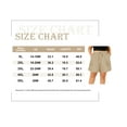 thumbnail image 7 of CASSIE LIZ Plus Size Shorts 2X Womens Khaki Bermuda Cargo Shorts Ladies Casual Summer Loose Fit Athletic Shorts with Pockets 2XL 18W 20W, 7 of 7