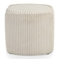 thumbnail image 5 of Furniture of America Cheri Modern Chenille with Wood Flip Top Storage Ottoman, Pink, 5 of 23