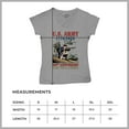 thumbnail image 7 of US Army 250 Anniversary Women's V-Neck T-shirt Military Veteran DD 214 Patriotic, 7 of 7