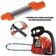 thumbnail image 2 of Whataatahia Afilador de motosierra eléctrico, afilador de cadena, dientes combinados y limas planas (naranja 4,8), 2 of 5