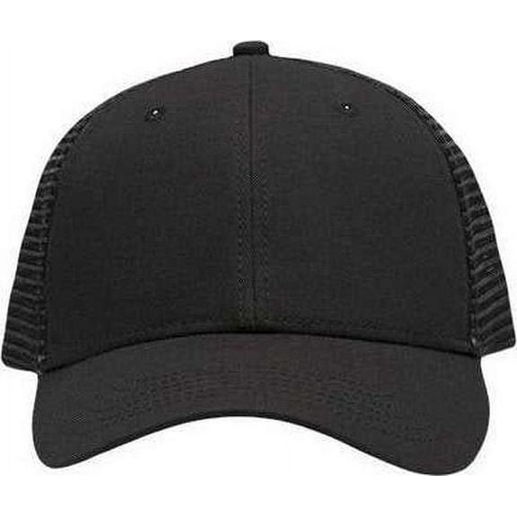 Sportsman SP1450 Traditional Lo-Pro Mesh Back Trucker Fit Cap - Charcoal Black