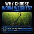 thumbnail image 6 of Reaction Tackle Lead Worm weight 3/16 oz black (25-pack), 6 of 6