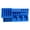 Blue, variant on MultiColor Tool Holder Case Shatterproof PETG Tool Organizers Box For Electronic Repair And Small Parts Storage Holder