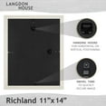 thumbnail image 3 of Langdon House 11x14 Almond White Collage Frames w/ Mat for 5 - 4x6 Photos, Contemporary Farmhouse Style, 6 Pack, Richland Collection (US Company), 3 of 6