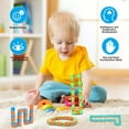 thumbnail image 2 of 12 Pack 24 Links Wacky Tracks Finger Sensory Toys Snake Puzzle Stress Relief Random Color, 2 of 6
