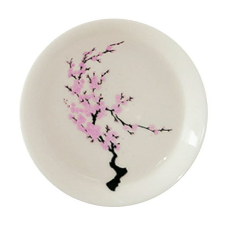 

Magic Sakura Sake Cup Color Change with Cold/Hot Water-See Peach Cherry Flowers Bloom Magically Sakura Blossom Tea Bowl Plum Blossom