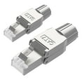 thumbnail image 1 of 2 Pcs For Rj45 CAT6A/CAT7/CAT8 Connectors Tool Free Shielded Toolless Modular Network Plug For Installation Ca, 1 of 5