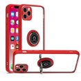 thumbnail image 1 of TopSave Étui Rigide Acrylique Transparente, Étui Arrière Hybride pour iPhone 11 Pro Max, Rouge, 1 of 2